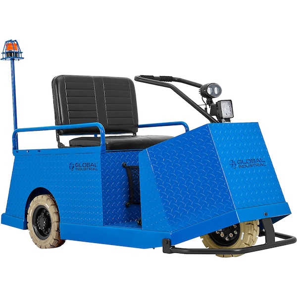 Global Industrial Warehouse Personnel Carrier, Steel, 86 in L, 30-11/16 in W, 45 in H 800574 - main